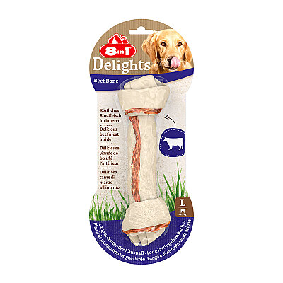 8IN1 Delights Bone Köpek Ödül Kemiği Sığır Etli L - 85GR