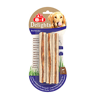 8IN1 Delights Çubuk Köpek Ödül Kemiği Sığır Etli - 75GR