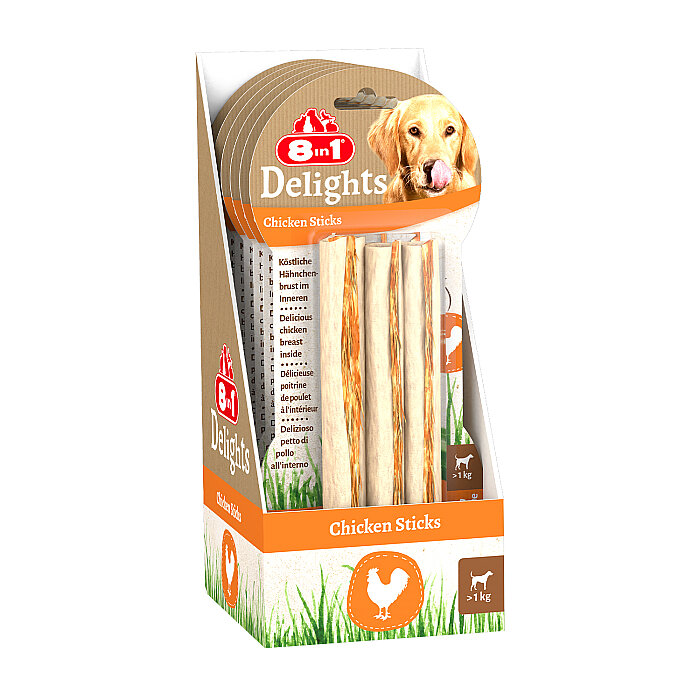 8IN1 Delights Çubuk Köpek Ödül Kemiği Tavuklu - 75GR - 2
