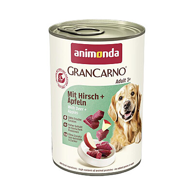 ANIMONDA - Animonda GranCarno Elmalı Geyikli Yetişkin Köpek Konservesi 400g
