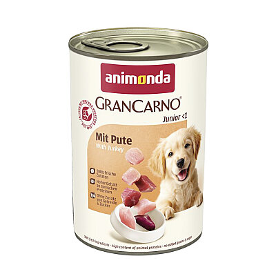 Animonda GranCarno Hindili Yavru Köpek Konservesi 400g