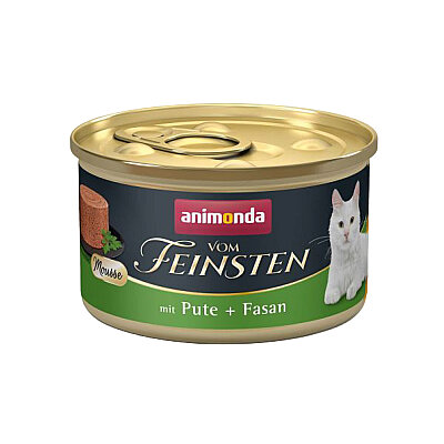ANIMONDA - Animonda Vom Feinsten Hindili ve Sülünlü Yetişkin Kedi Konservesi 85g