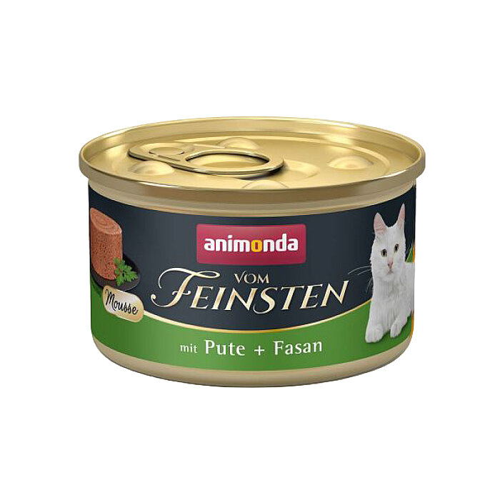 Animonda Vom Feinsten Hindili ve Sülünlü Yetişkin Kedi Konservesi 85g