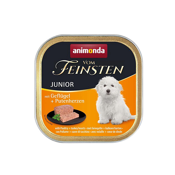 Animonda Vom Feinsten Kümes Hayvanlı ve Hindili Yavru Köpek Konservesi 150g - 1