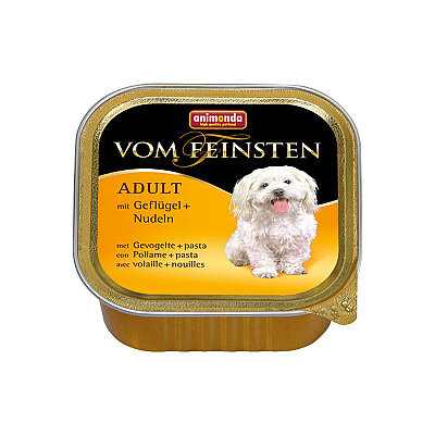 Animonda Vom Feinsten Kümes Hayvanlı ve Makarnalı Yetişkin Köpek Konservesi 150g