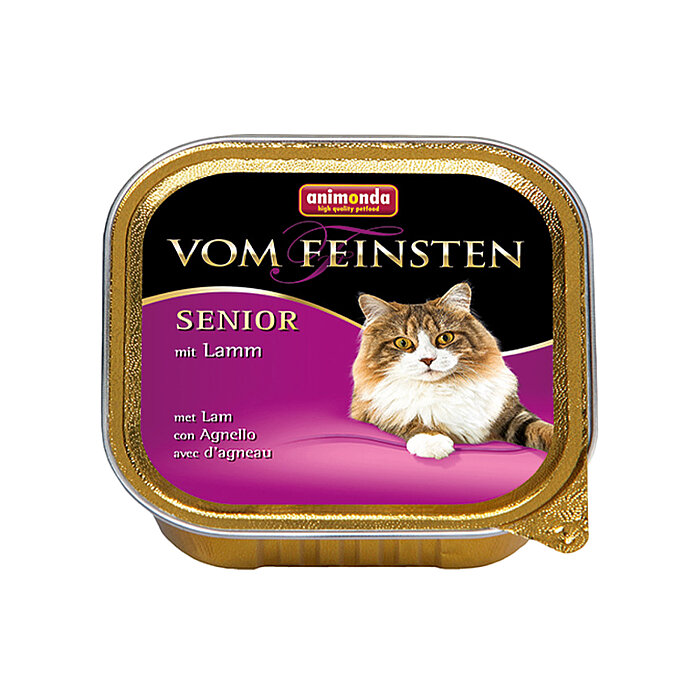 Animonda Vom Feinsten Kuzulu Yaşlı Kedi Konservesi 100g - 1