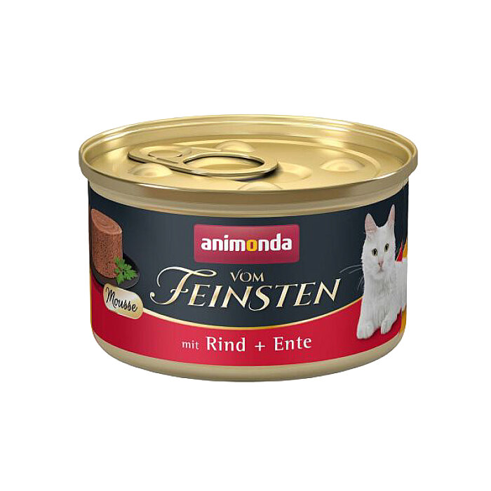 Animonda Vom Feinsten Sığırlı ve Ördekli Yetişkin Kedi Konservesi 85g