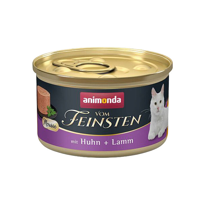 Animonda Vom Feinsten Tavuklu ve Kuzulu Yetişkin Kedi Konservesi 85g