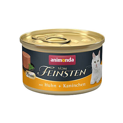 ANIMONDA - Animonda Vom Feinsten Tavuklu ve Tavşanlı Yetişkin Kedi Konservesi 85g