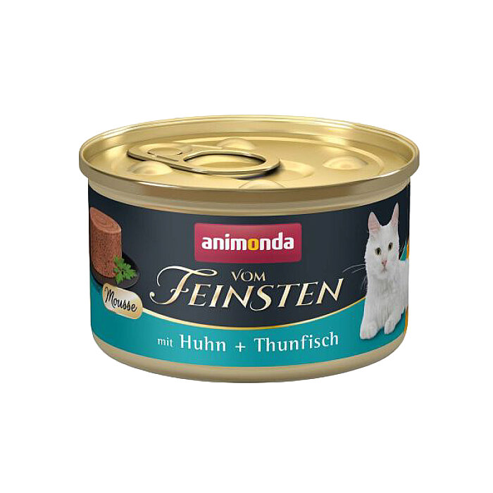 Animonda Vom Feinsten Tavuklu ve Ton Balıklı Yetişkin Kedi Konservesi 85g