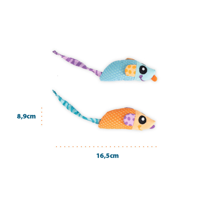 Catstages Catnipli Kedi Fare Oyuncağı 2'li - 2