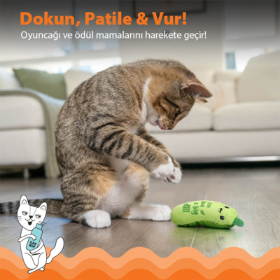 Catstages Crunchy Pickle Catnipli Turşu Kedi Oyuncağı - 4