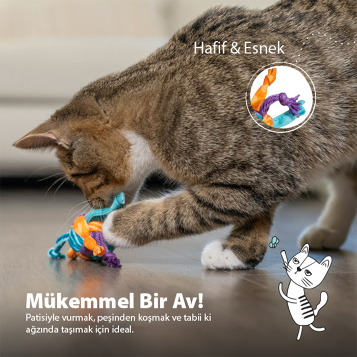 Catstages Dental Catnipli Top Kedi Oyuncağı - 3
