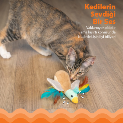 Catstages Flapperz Catnipli Ördek Kedi Oyuncağı - 3