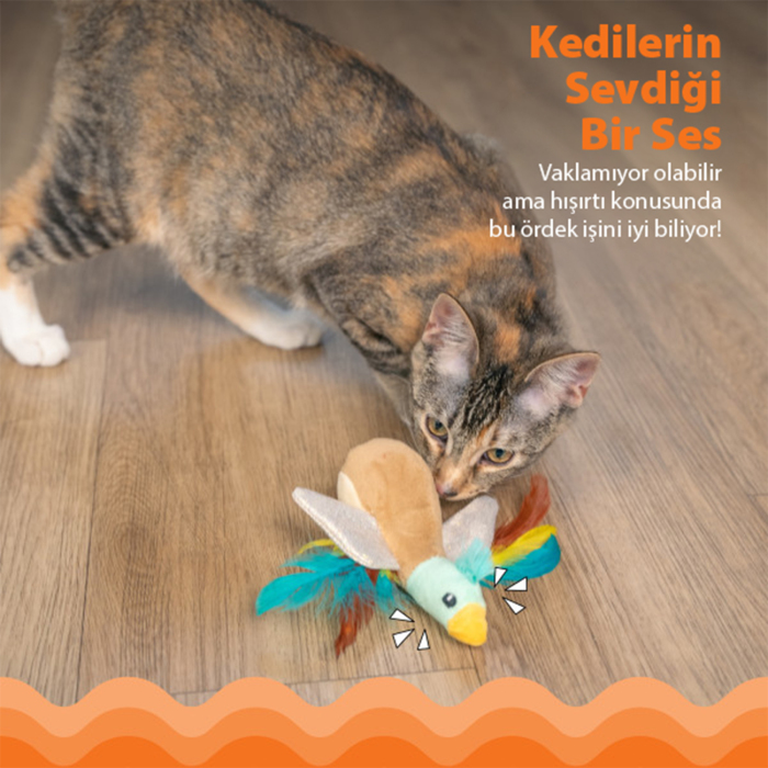 Catstages Flapperz Catnipli Ördek Kedi Oyuncağı - 3