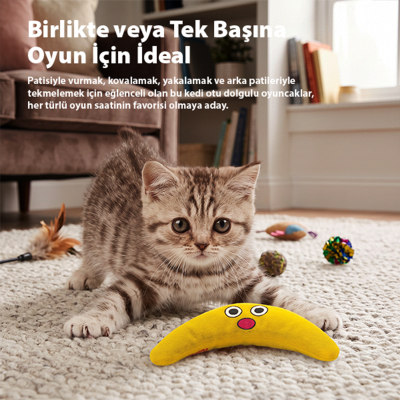 Catstages Green Magic Bumerang Catnipli Kedi Oyuncağı - 4