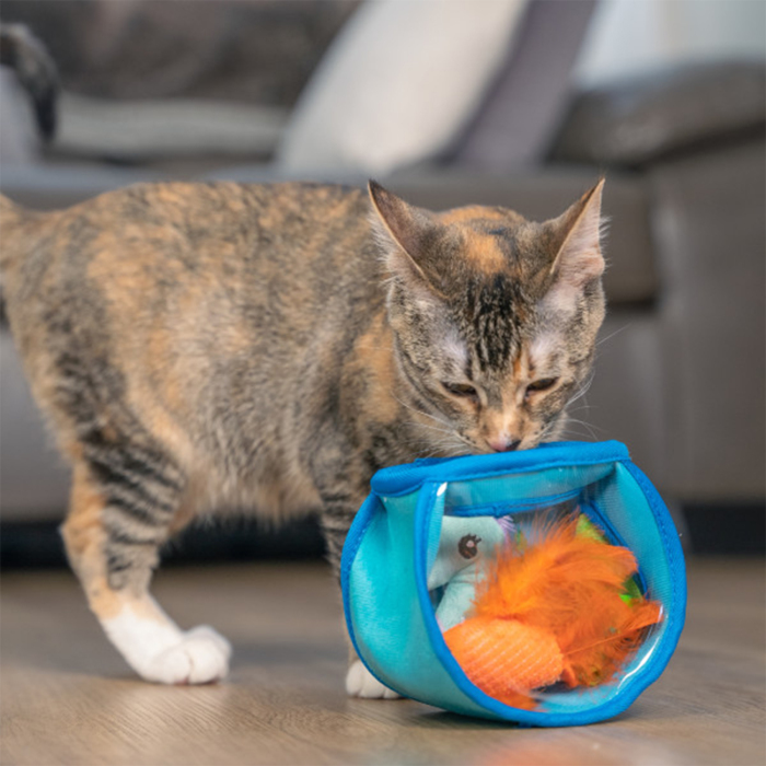 Catstages Hide & Seek Fish Bowl Catnipli Kedi Oyuncak Seti - 4