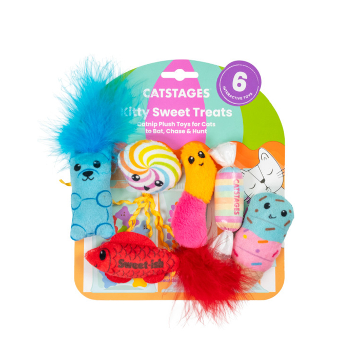 Catstages Kitty Sweet Treats Catnipli Kedi Oyuncak Seti 6'lı - 1