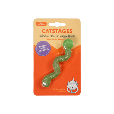 Catstages OrkaKat Catnipli Kedi Solucan Oyuncak
