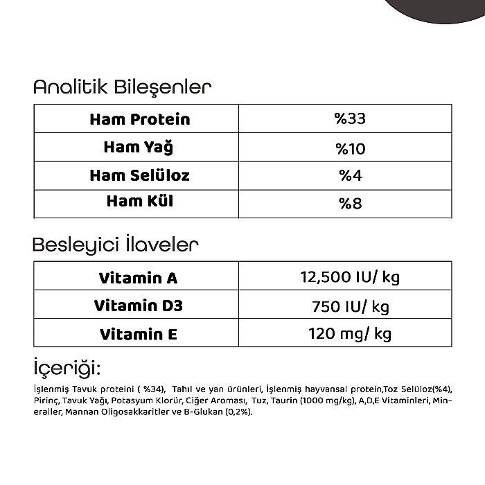 Croque Kısırlaştırılmış Kuru Kedi Maması (Sterilised) Tavuk Etli 600GR - 5