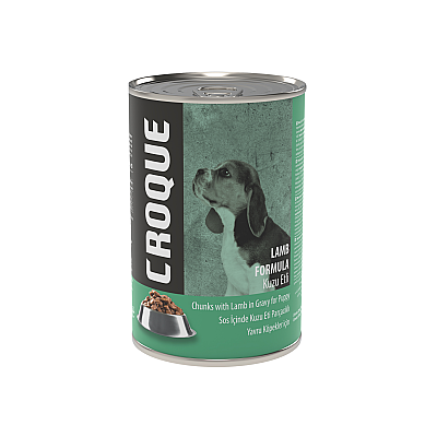 Croque Konserve Mama Yavru Köpek Kuzu Etli 400 GR