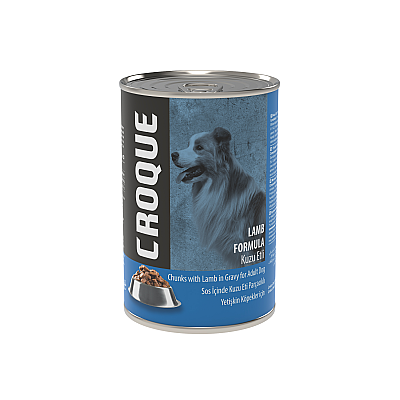 Croque Konserve Mama Yetişkin Köpek Kuzu Etli 400 GR