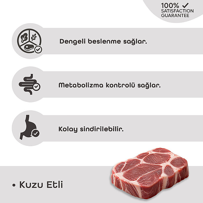 Croque Yetişkin Kuru Köpek Maması (Adult Dog) Kuzu Etli 3KG - 3