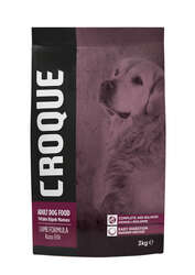 Croque Yetişkin Kuru Köpek Maması (Adult Dog) Kuzu Etli 3KG - Thumbnail