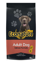 Econature Plus - Econature Plus Yetişkin Kuru Köpek Maması - Somonlu - 15 KG
