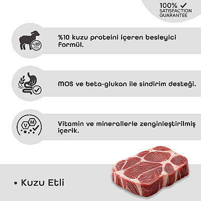 Econature Plus Yetişkin Kuru Köpek Maması - Kuzu Etli - 15 KG - 3