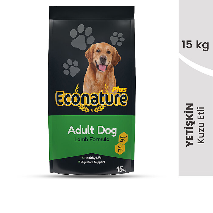 Econature Plus Yetişkin Kuru Köpek Maması (Adult Dog) - Kuzu Etli - 15 Kg - 2