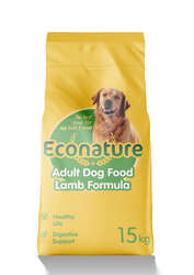 Econature Yetişkin Kuru Köpek Maması (Adult Dog) (Sarı Ambalaj) - Kuzu Etli - 15kg - Thumbnail