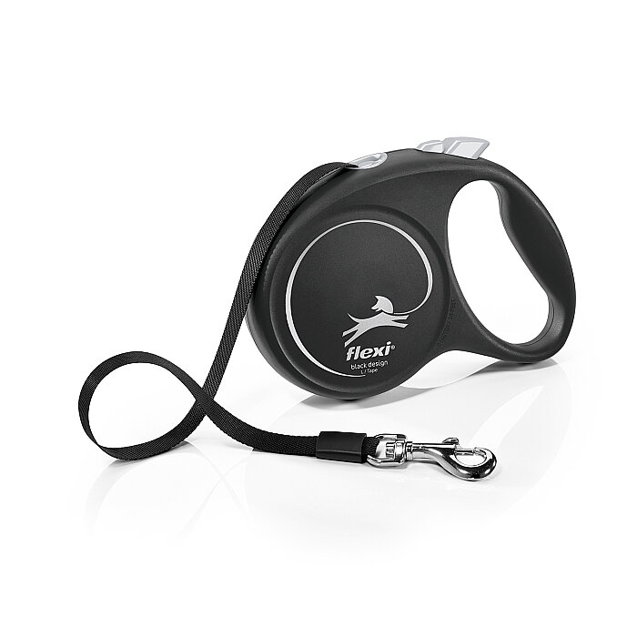 Flexi Black Design L Beden Siyah5MT Şerit Tasma - 1