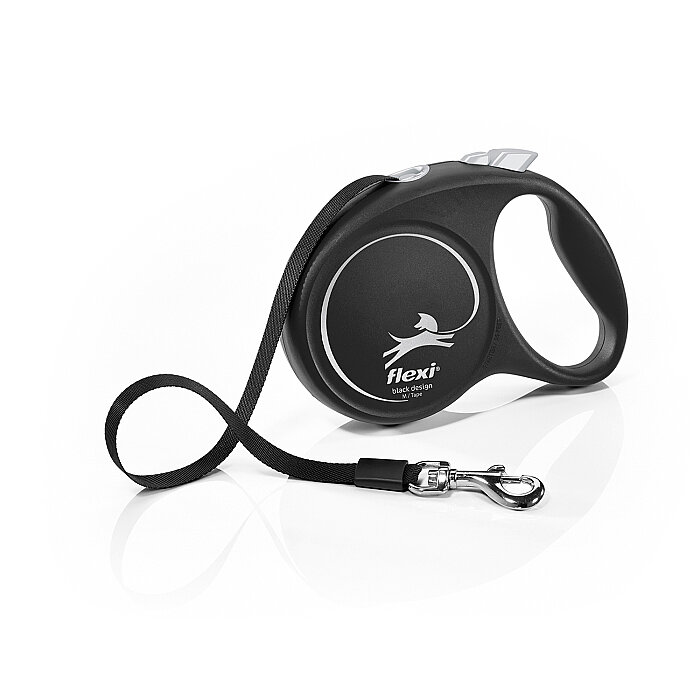 Flexi Black Design M Beden Siyah 5MT Şerit Tasma - 1