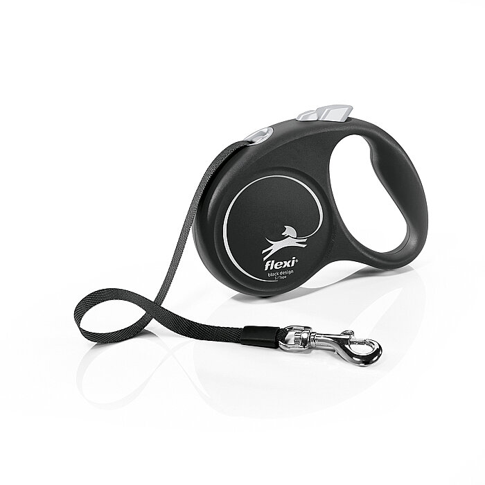 Flexi Black Design S Beden Siyah 5MT Şerit Tasma - 1