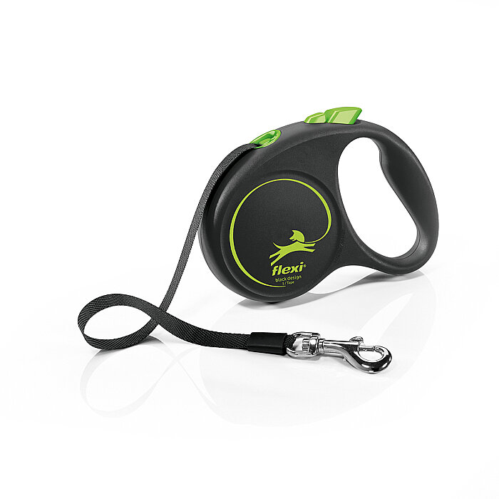 Flexi Black Design S Beden Yeşil 5MT Şerit Tasma - 1