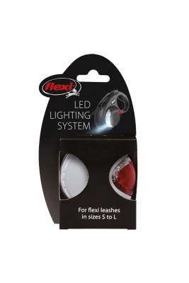 FLEXI - Flexi Gri Led Işık Sistemli Tasma Aksesuarı