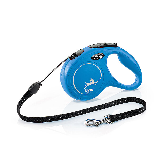 Flexi New Classic M Beden Mavi 5MT İpli Tasma - 1