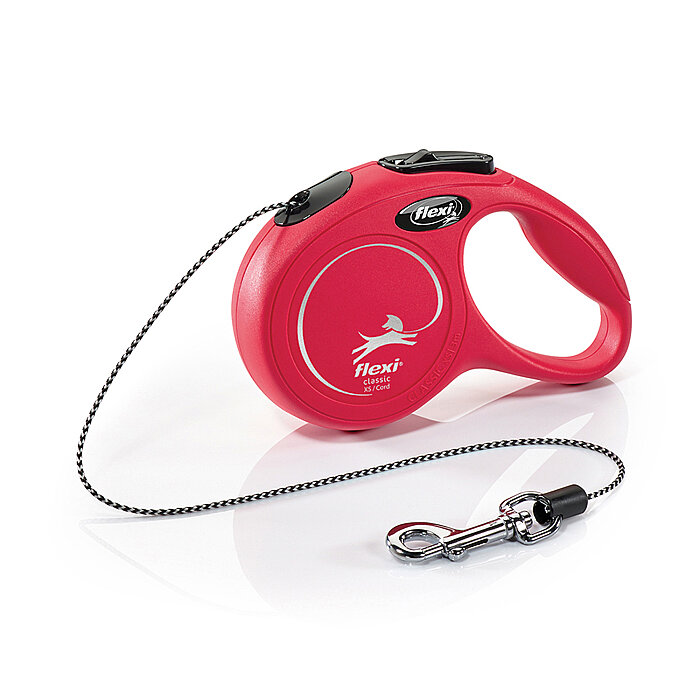 Flexi New Classic XS Beden Kırmızı 3MT İpli Tasma - 1