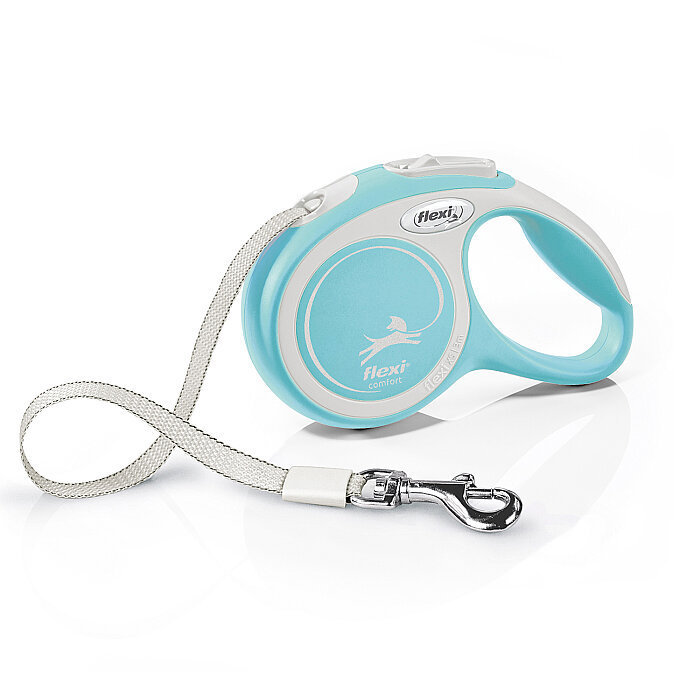 Flexi New Comfort XS Beden Açık Mavi 3MT Şerit Tasma - 1