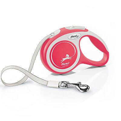 Flexi New Comfort XS Beden Kırmızı 3MT Şerit Tasma