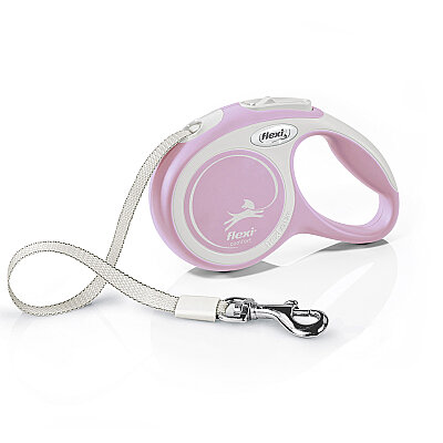 Flexi New Comfort XS Beden Pembe 3MT Şerit Tasma