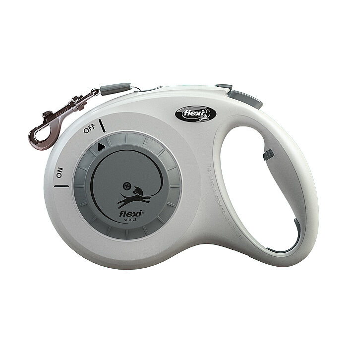 Flexi Select Açık Gri 7MT Şerit Tasma - 2