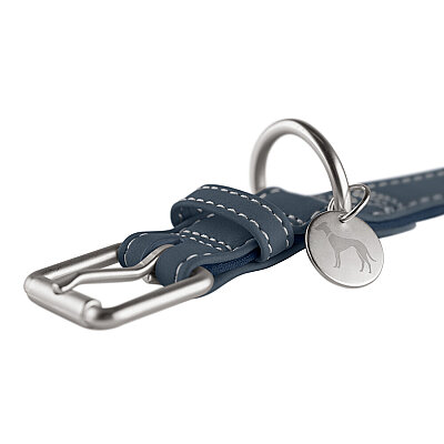 Hunter Köpek Boyun Tasması Malibu Lacivert 45/S2 - 3