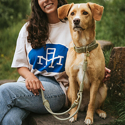 Hunter Köpek Boyun Tasması Malibu Yeşil 40/S1 - 6