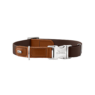 Hunter Köpek Boyun Tasması Wolmar Alu-Strong Kahve Taba 30-45/M - 1