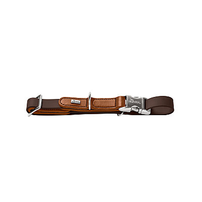 Hunter Köpek Boyun Tasması Wolmar Alu-Strong Kahve Taba 30-45/M - 2
