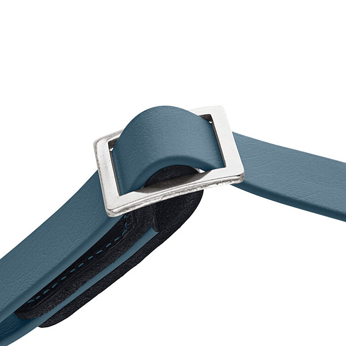 Hunter Köpek Boyun Tasması Wolmar Alu-Strong Mavi Siyah 40-55/L - 5