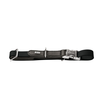 Hunter Köpek Boyun Tasması Wolmar Alu-Strong Siyah Gri 30-45/M - 2