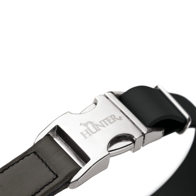 Hunter Köpek Boyun Tasması Wolmar Alu-Strong Siyah Gri 30-45/M - 3